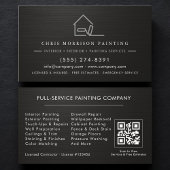 Painting Service Contractor QR Code 名刺