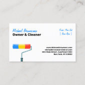 Painting Service Decor Modern Professional 名刺 (裏面)