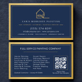 Painting Service QR Code Home Painter  名刺