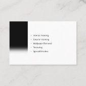 Painting Services | Painter at worK 名刺 (裏面)