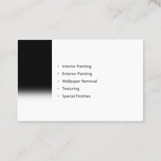 Painting Services | Painter at worK 名刺 (裏面)