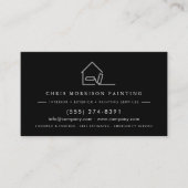 Painting Services QR Code 名刺 (正面)
