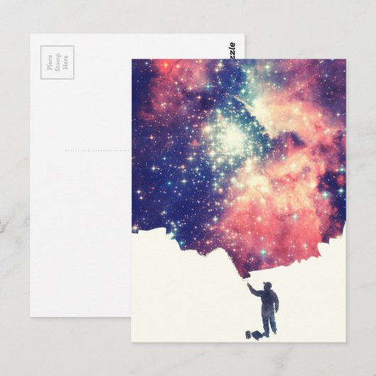 Painting the universe ポストカード (正面/裏面)