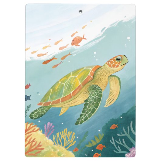 Painting Turtle クリップボード (裏面)