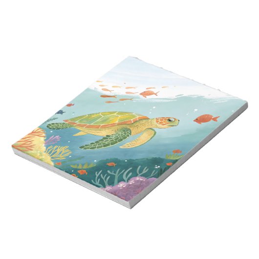 Painting Turtle ノートパッド (回転)