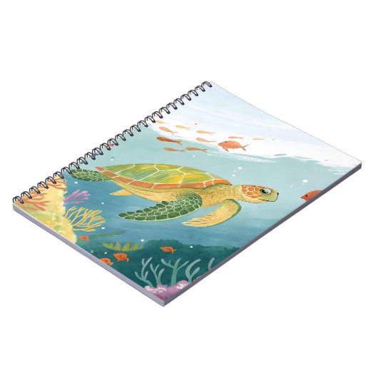 Painting Turtle ノートブック (左側)