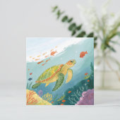 Painting Turtle 招待状 (スタンド正面)