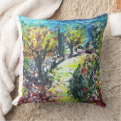 PaintingOfAda #04 – アーティスト – 不明な装飾用クッション クッション (ブランケット)