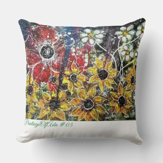 PaintingOfAda #05 – アーティスト – 不明な装飾用クッション クッション (正面)