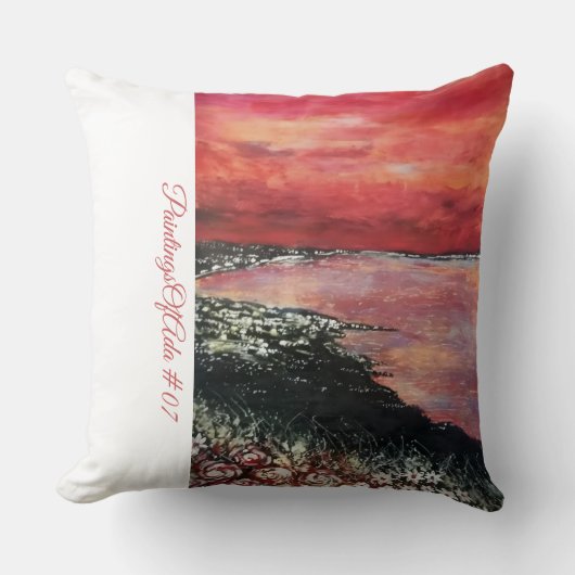 PaintingOfAda #07 – アーティスト – 不明な装飾用クッション クッション (正面)