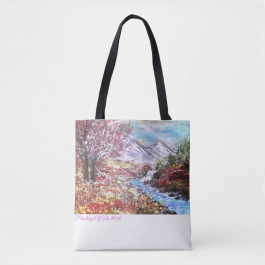 PaintingsOfAda #06 - Artist - Unknown トートバッグ (正面)