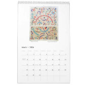 paintpaintdraw絵画2025年カレンダー カレンダー (3月 2026)