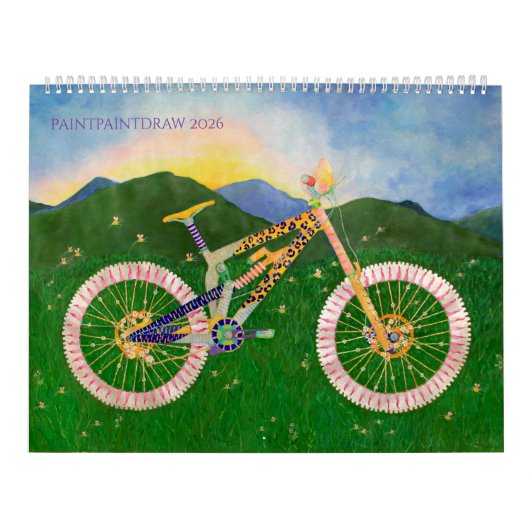 PAINTPAINTDRAW 2024カレンダー カレンダー (カバー)