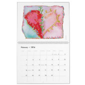 PAINTPAINTDRAW 2024カレンダー カレンダー (2月 2024)