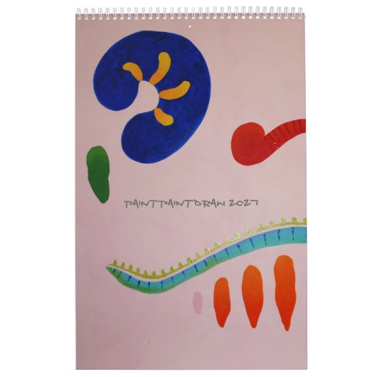 Paintpaintdraw 2027年 カレンダー (カバー)