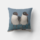 Pair of Black Headed Gulls クッション (裏面)