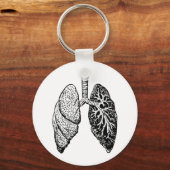 pair of lungs キーホルダー (正面)