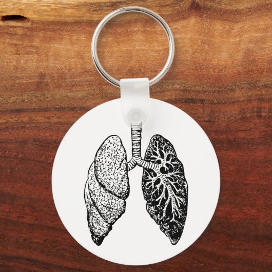pair of lungs キーホルダー (正面)