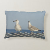 Pair of Seagulls アクセントクッション (裏面)