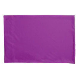 Pair of Solid Purple Pillowcases for Stylish Beddi 枕カバー