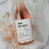 Pairs Well With A New Home Housewarming Gift ワインラベル