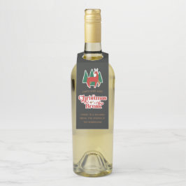 Pairs Well With Christmas Break ボトルネックタグ