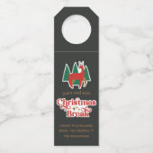 Pairs Well With Christmas Break  ボトルネックタグ (正面)