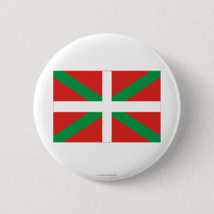 Paísバスコ(Euskadi)の旗 缶バッジ