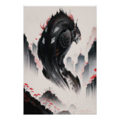 Paisagem - Kaiju Lobo Serpente ポスター (正面)