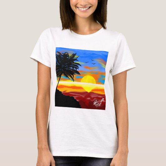 paisagem tropical tシャツ (正面)