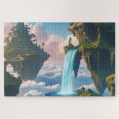 Paisaje de montañas flotantes ジグソーパズル (横)