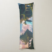 Paisaje de montañas flotantes ボディピロー (裏面 (縦))