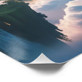 Paisaje de montañas flotantes ポスター (コーナー)