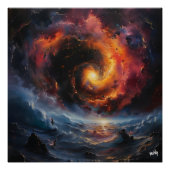 Paisaje Espacial Apocalíptico ポスター (正面)