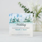 Paisaje Invernal en Tonos Azules 招待状 (スタンド正面)