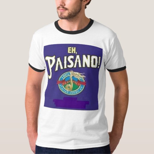 、Paisano! Tシャツ (正面)