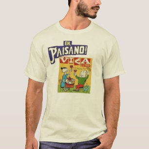 、Paisano!  Vivaイタリア Tシャツ