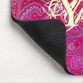 Paiselyのかわいらしいモノグラム マウスパッド (コーナー)