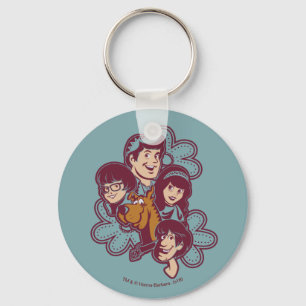 Paiselyの花Scooby-Dooおよび集団 キーホルダー