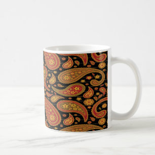 Paisley コーヒーマグカップ