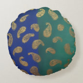 Paisley ラウンドクッション (裏面)