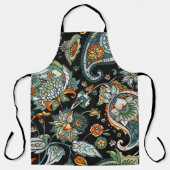 Paisley. A seamless pattern based on the tradition エプロン (正面)