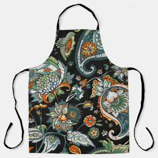 Paisley. A seamless pattern based on the tradition エプロン