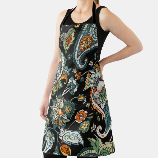 Paisley. A seamless pattern based on the tradition エプロン (インサイチュ)