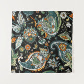 Paisley. A seamless pattern based on the tradition タペストリー (正面(横))