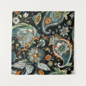 Paisley. A seamless pattern based on the tradition タペストリー (正面)