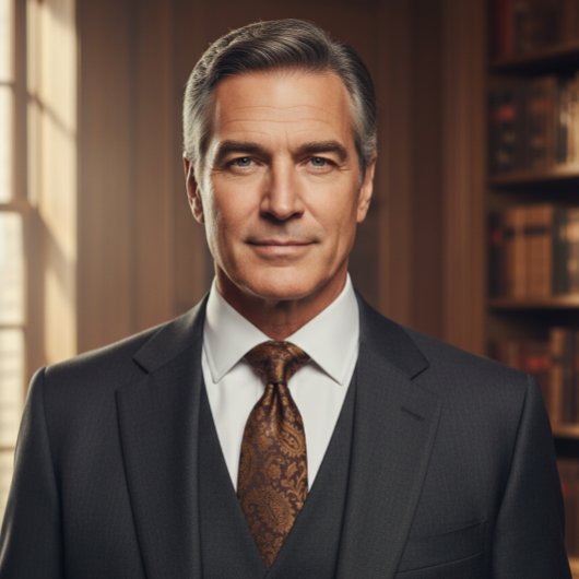 Paisley Brown Texture  ネクタイ