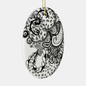 Paisley divino セラミックオーナメント (右)