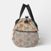 Paisley Floral Gym Bag - Custom Name Duffle ダッフルバッグ (右)
