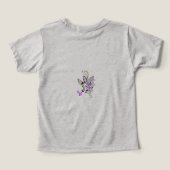 Paisley Floral Motif – Boho White Purple Orange  (デザイン裏面)